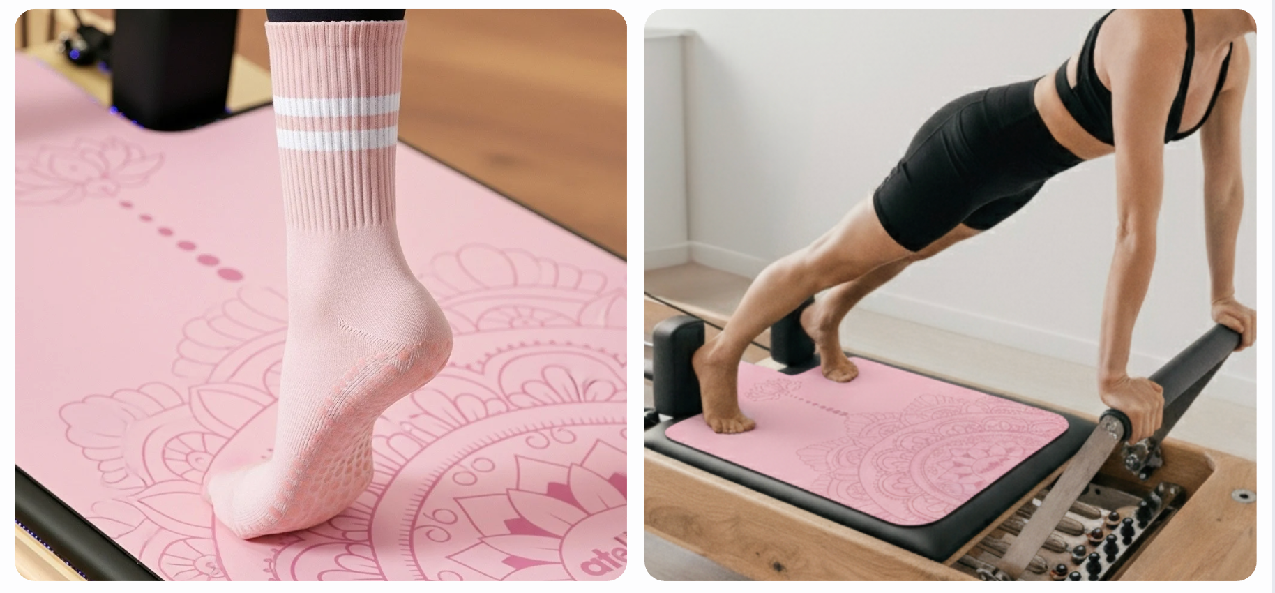 Lightweight Pilates Mat Travel Friendly Home Workouts