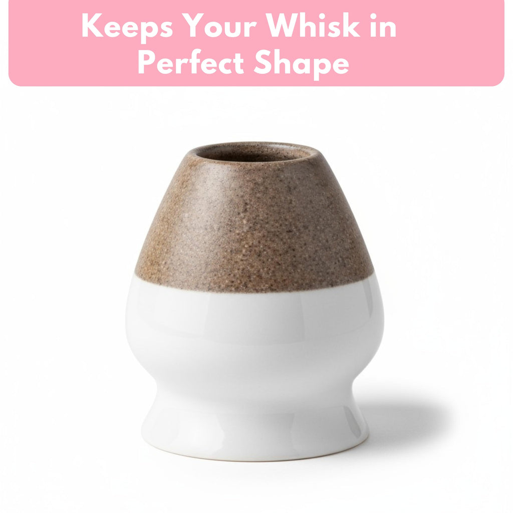 Atellya Matcha Whisk Set, Matcha Set, Scoop, Matcha Whisk Stand ,Matcha Bowl, Matcha Kit for Ceremony, Set for Matcha Latte  - Adelaide Green 280ml