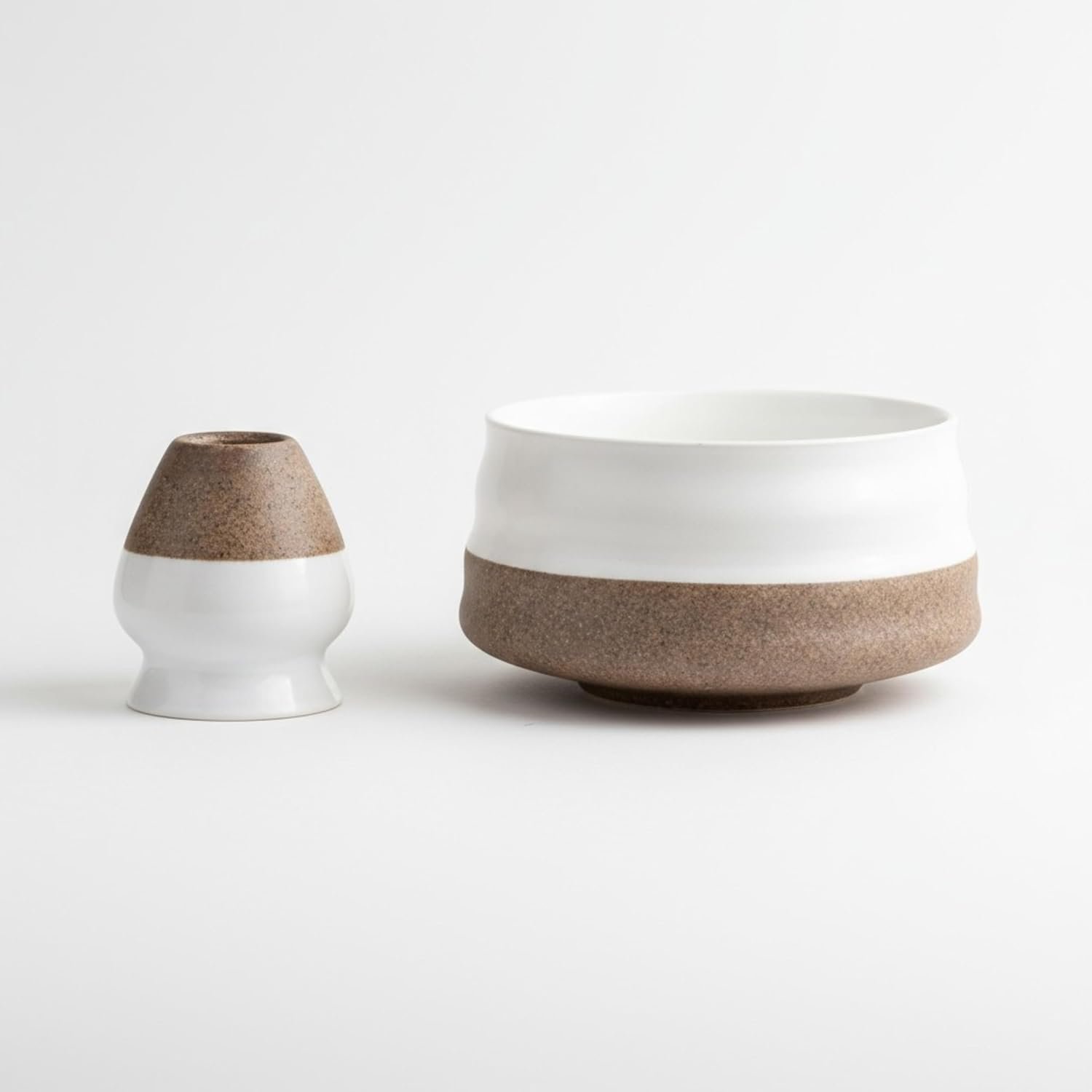 Atellya White Melbourne Matcha Set – Bowl, Whisk, Scoop & Stand Set - Image 2