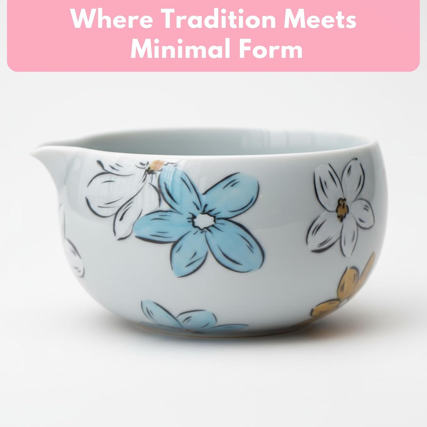 Atellya Flower Brisbane Matcha Set – Bowl, Whisk, Scoop & Stand Set - Image 3